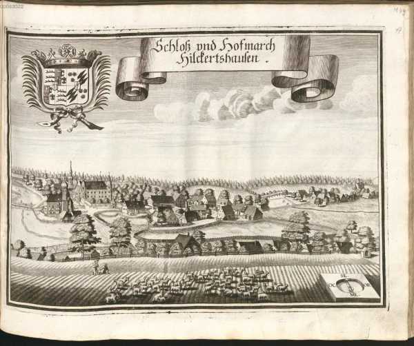 M 49:Schloß und Hofmarch Hilckertshause...