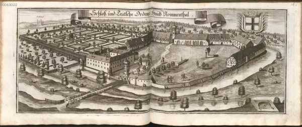 M 53:Schloß und Teutsche Ordens Hauß P...