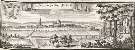 M 93:Schloß und Hoff-March Pelheimb.Sch...