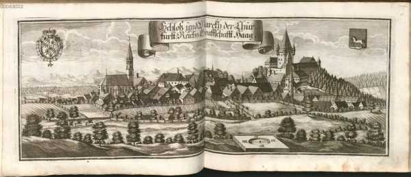 M 111:Schloß und Marckh der Churfürstl...