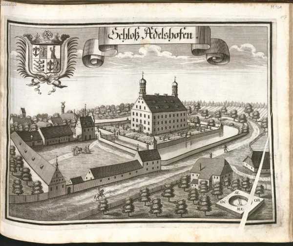 M 121:Schloß Adelshofen.
