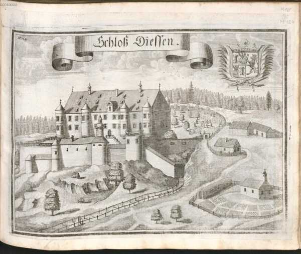 M 124:Schloß Diessen.
