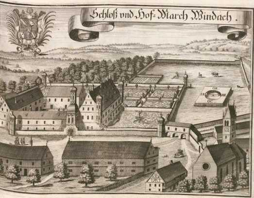 M 137:Schloß und Hof-March Windach.

