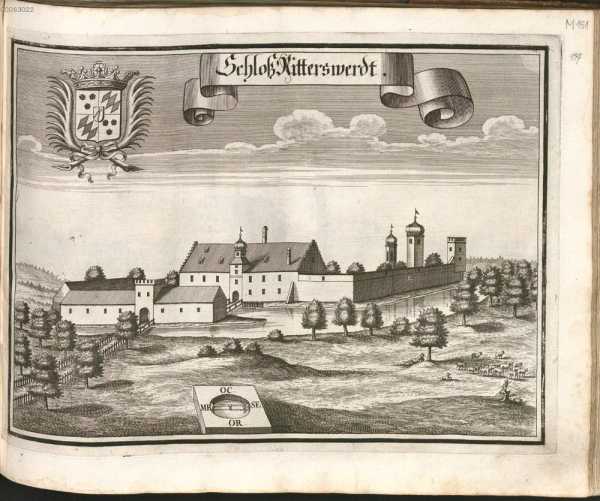 M 151:Schloß Ritterswerdt.

