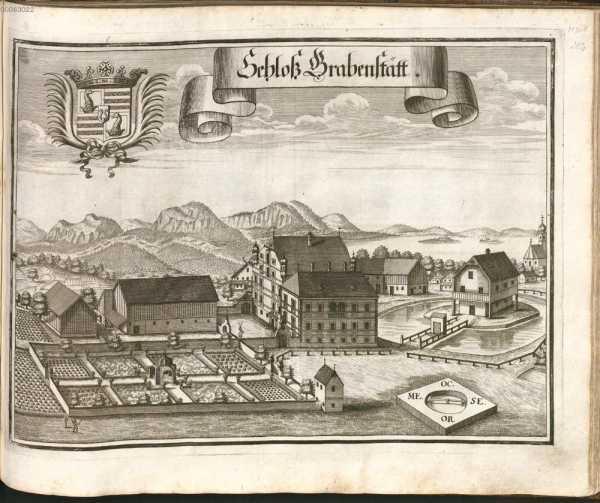 M 208:Schloß Grabenstätt.
