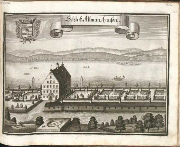 M 244:Schloß Allmanshausen.
