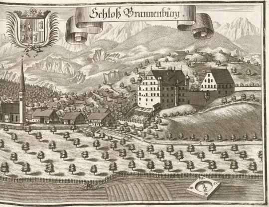 M 34:Schloß Brannenburg.
 aus