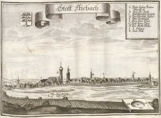 M 41:Statt Aichach.
 aus