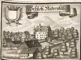 M 143:Schloß Nidernfelß.Schloß Raczenhofen.Ötting.
 ... uit