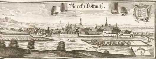 M 159:Marckh Pöttmeß.Schloß Pahr.Schloß Schorn.
 ... from