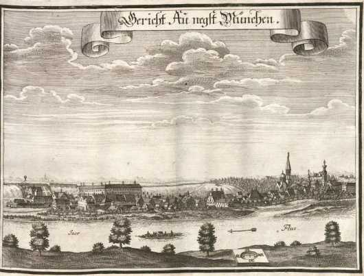 M 23:Gericht Au negst München.
 ... aus