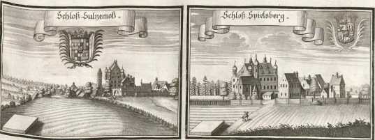 M 93:Schloß und Hoff-March Pelheimb.Sch...