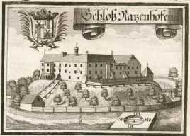M 143:Schloß Nidernfelß.Schloß Raczen...
