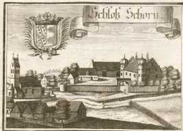 M 159:Marckh Pöttmeß.Schloß Pahr.Schl...