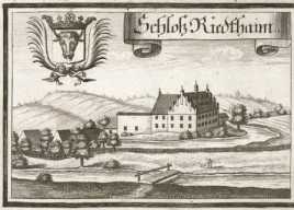 M 192:Schloß Carlstain.Schloß Riedthai...