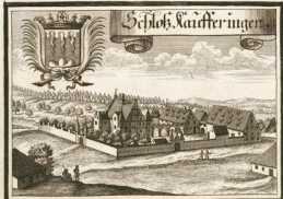 M 133:Schloß Greiffenberg.Schloß Kaufferingen.Closter Rottenpuech.Schloß ... uit