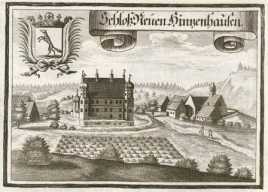 M 166:Schloß Eggersperg.Schloß Neuen Hinczenhausen.Schloß ... uit