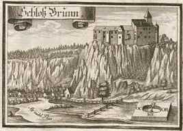 M 163:Marckh Riedenburg.Comenthur Altmühlmünster.Schloß Brunn.
 ... aus