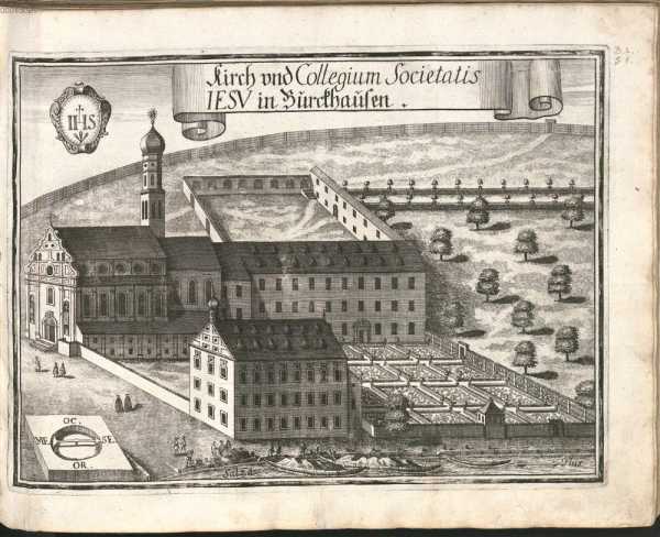 B 2: Kirch und Collegium Societatis Iesu...