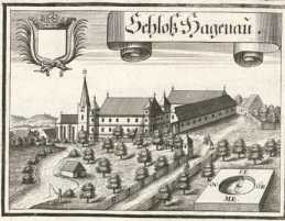 B 27:Schloß Grienau.Schloß Hagenau.Siz...