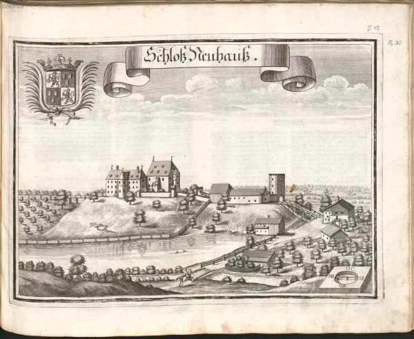 B 32:Schloß Neuhauß.
