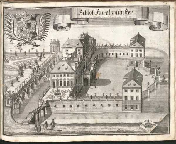 B 43:Schloß Aurolczmünster.
