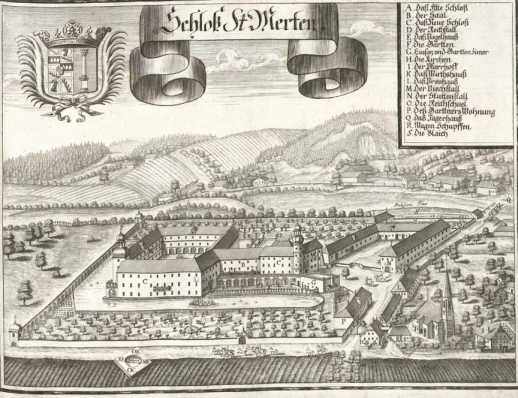 B 45:Schloß Sankt Merten.
