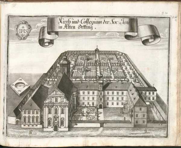 B 67:Kirch und Collegium der Societas Je...