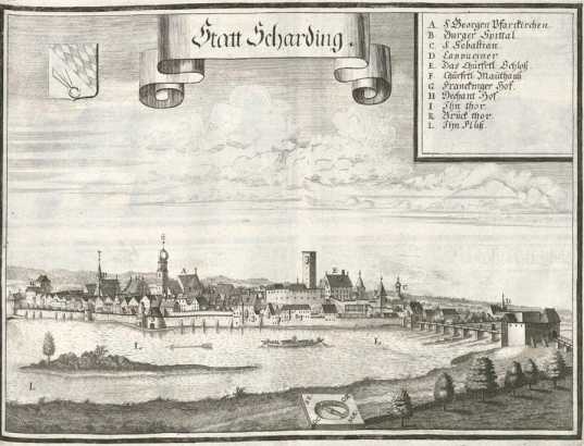B 49:Statt Scharding.
 aus