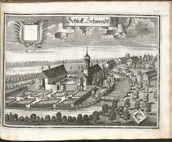 B 54:Schloß Schwendt.
 dans