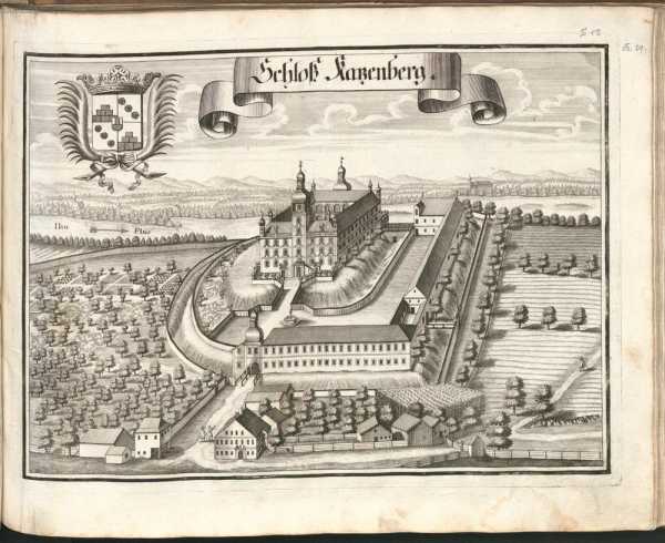 B 29:Schloß Kaczenberg.
 dans