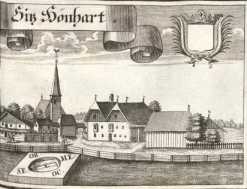 B 27:Schloß Grienau.Schloß Hagenau.Siz Hönhart.Schloß ... aus