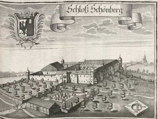 L 124: Schloß Schönberg. (-- ... aus