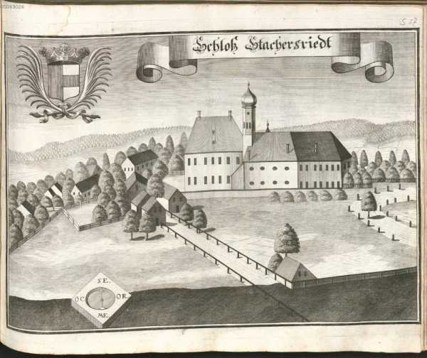 S 57: Schloß Stachersriedt. (-- ... aus