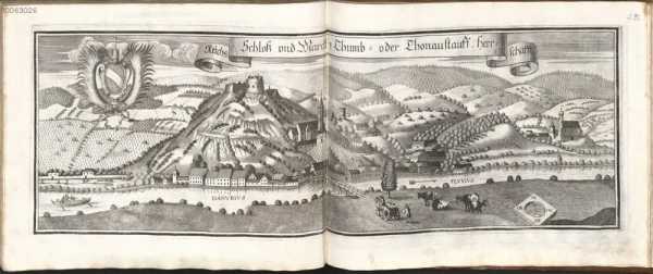 S 95: Reichs-Schloß und Marckh ... from
