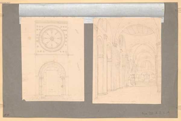 12a. Tarquinia/Latium, Santissima Annunziata, Portal ... aus