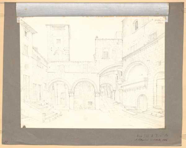 Viterbo, Piazza San Pellegrino (16)
 ... aus