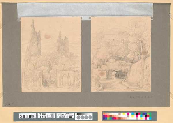5a. Tivoli/Latium, Villa d'Este, Park; 5...
