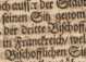 Der sechste Absatz. Von des Bistthums Re...