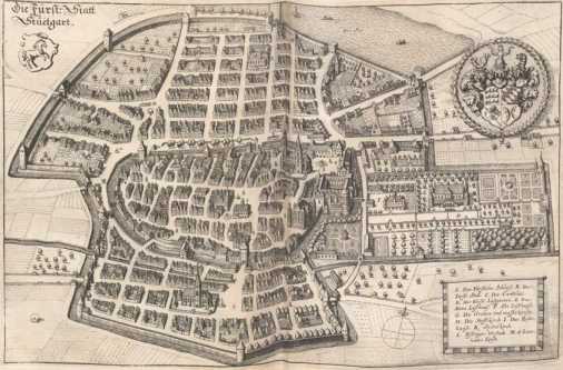 Tafel 45: Die Fürstlich Statt ... dans