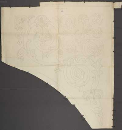 Zweites Seitenschiff: Ornament-Detail ... uit