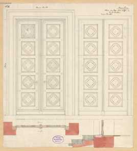 Türen von den Seitenschiffen in ... da