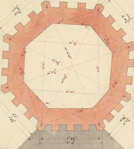 Treppenturm an der Ehemaligen Reitstallung: ... da