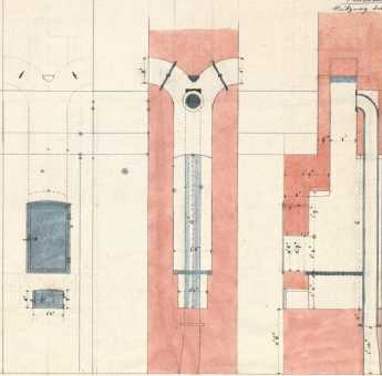 Neues Treibhaus, Heizanlage: Ansicht, Gr...