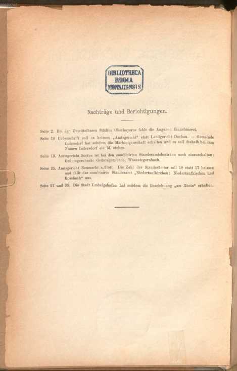 Nachträge und Berichtigungen. (2)
 ... da