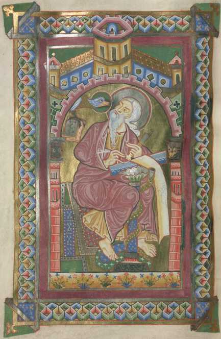 Miniatur: Evangelist Johannes (#)
 ... aus