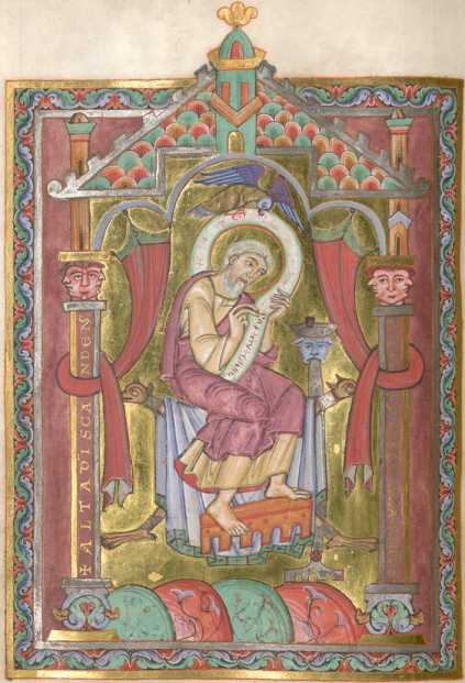 Miniatur: Evangelist Johannes (#)
