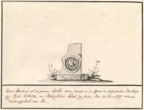 Ostrov, Siebenbürgen: Denkmal aus der ... aus