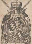 Exlibris der kurfürstlichen Bibliothek ... din