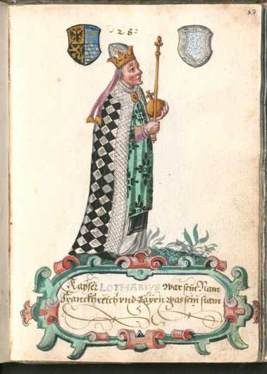 Kaiser Lotharius aus